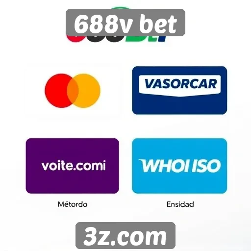 Métodos de pagamento disponíveis no 688v bet