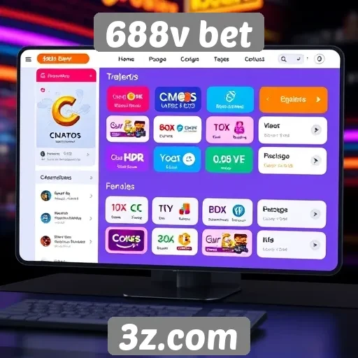 Interface e experiência do usuário na plataforma 688v bet